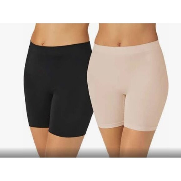 Carole Hochman Women's Slip Shorts (Black/Pınk, X-Large) - Picture 1 of 1